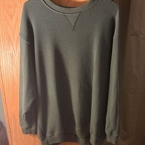 Aerie Waffle Knit Crewneck
